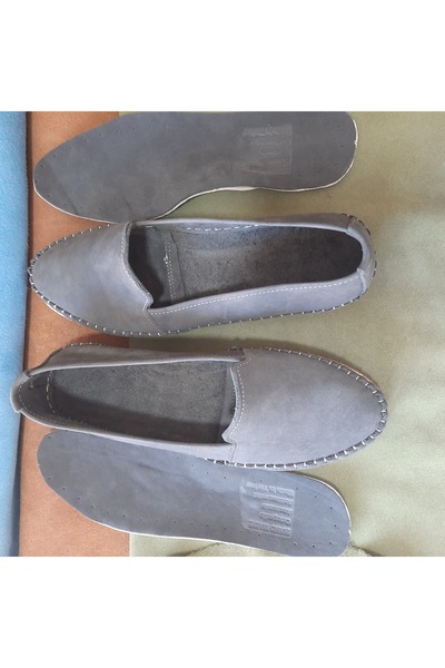 KAPAR Ροκ μπαλαρίνες από 100% γνήσιο δέρμα Nubuck