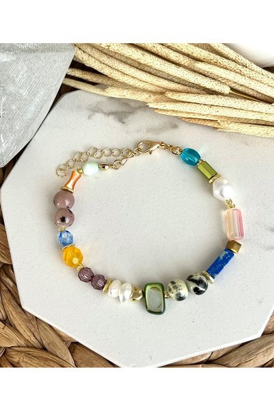 HALHALMILL Natural Stone Design Trend Bracelet