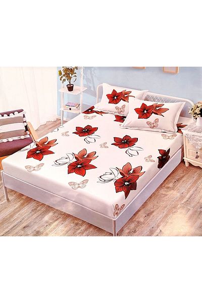 Pucioasa Husa de Saltea cu Elastic Casa Pucioasa, 180x200 cm, Set cu 2 Fete de Perna 80x52 cm