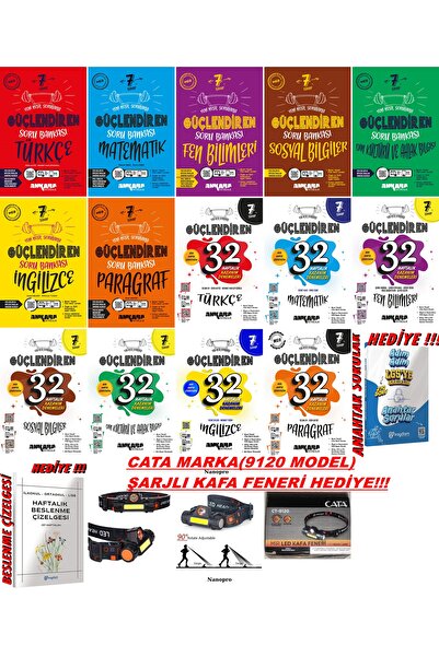 Ankara Yayıncılık 7.SINIF 2025-2026 MÜFREDAT GÜÇLENDİREN SORU BANKASI VE 32 H...