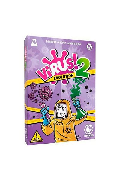 Luxana Virus 2 board game set, multicolor, cardboard