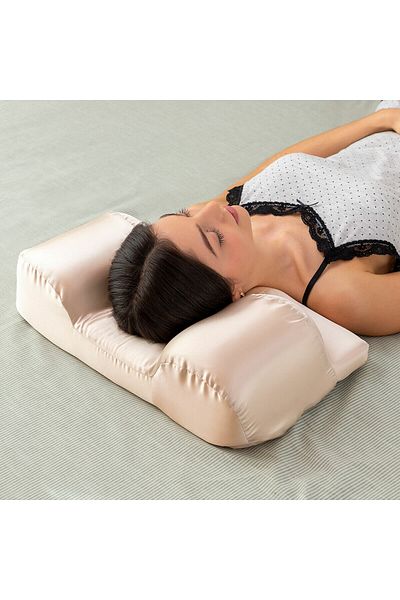 InnovaGoods InnovaGoods Youthlow anti-wrinkle cervical pillow, satin cover, 50x14x30 cm