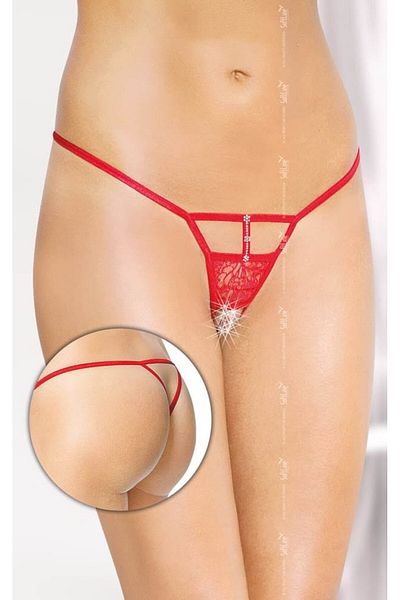 Softline G-String Panty, Model 2461, red, size S/L