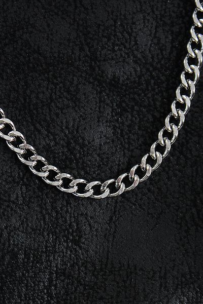 Clariss 316L Steel Classic Chain Model Silver Color Men's Necklace