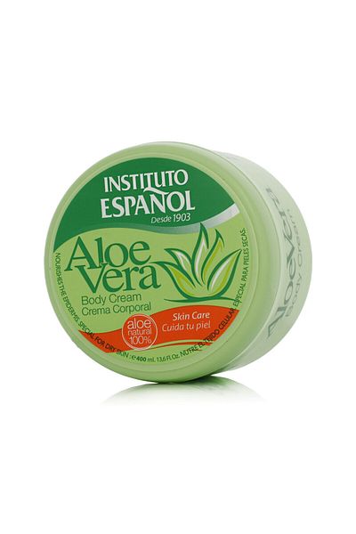Instituto Espanol Cremă de corp hidratantă cu Aloe Vera, Instituto Español, 400 ml