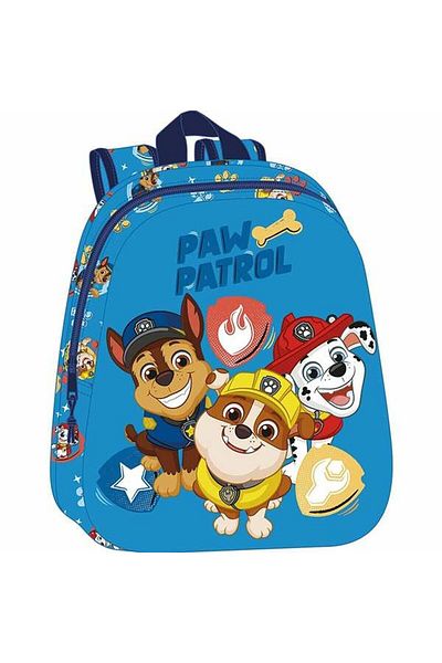 LitVibe Ghiozdan copii, Paw Patrol, albastru, 27 x 33 x 10 cm