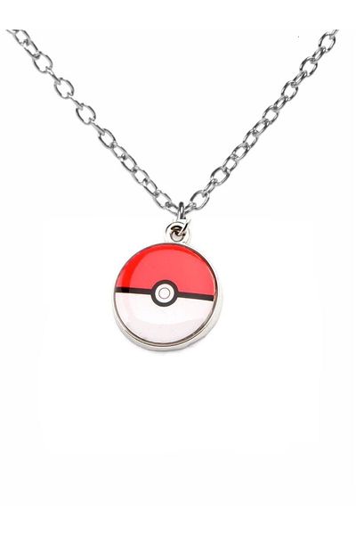 Herşey Nota Pokemon Figured Necklace with 60 cm Chain |   Anime Game Themed Unisex Jewelry