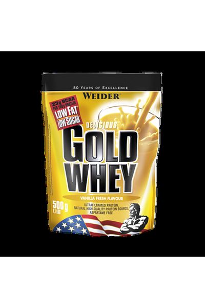 Weider Weider Protein Powder, Gold Whey, 500 g, Vanilla