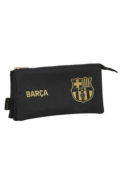 AQUA TRAVEL Geantă multifuncțională F.C. Barcelona, Negru, 22 x 12 x 3 cm
