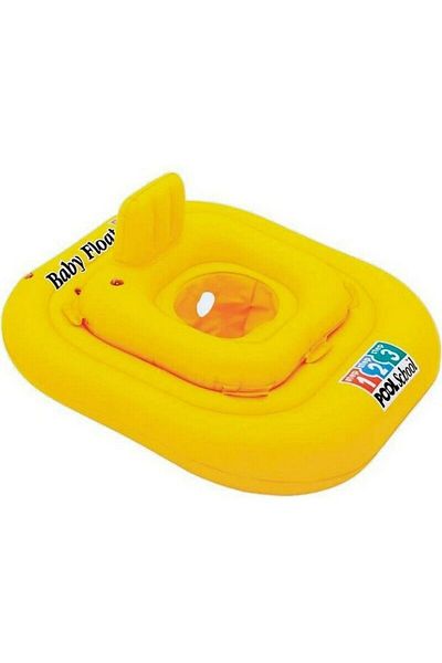 Nose Baby swimming ring, Intex, 79 x 79 cm, yellow