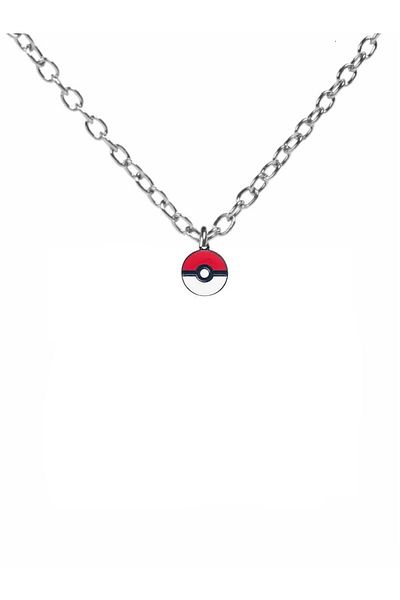 Herşey Nota Pokemon Necklace with Pikachu Figure 60 cm Chain |   Anime Themed Unisex Jewelry