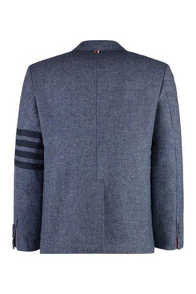 THOM BROWNE Sacou cu un singur rând de nasturi din lână Thom Browne
