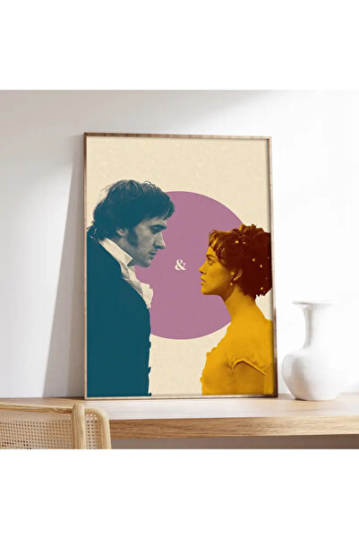 512 STORE Aşk ve Gurur Film Tasarım Estetik Film Poster Çerçevesiz Tablo Poster