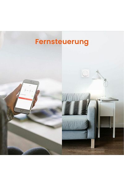 Tenda Tenda SS9 smart switch, wireless, black and white