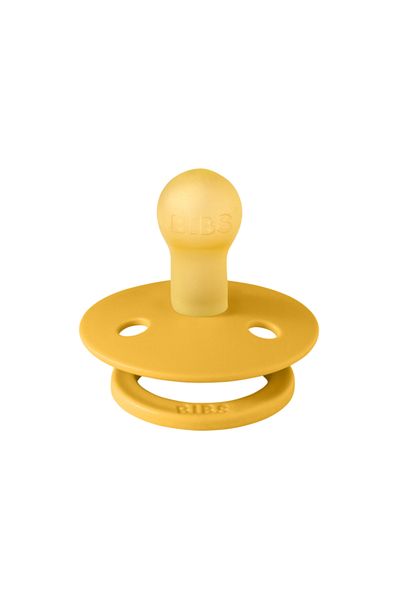 Bibs Latex pacifier, BIBS Colour, round nipple, 0+ months, Honey Bee