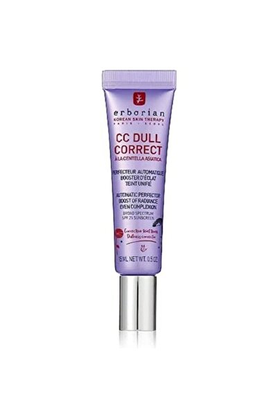 erborian Cremă CC Corectoare, Erborian, SPF 25, Centella Asiatica, 15ml
