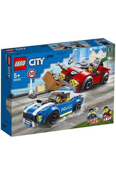 LEGO Set de construcție Lego, City Police Highway Arrest