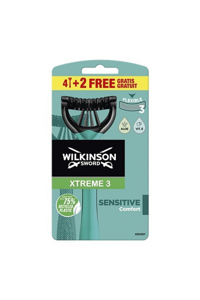 Wilkinson Sword Aparat de ras de unică folosință, Wilkinson Sword Xtreme 3 Sensitive