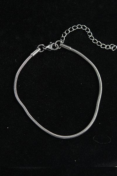 SeyCey.co 316L Steel Silver Color Snake Chain Men's Bracelet