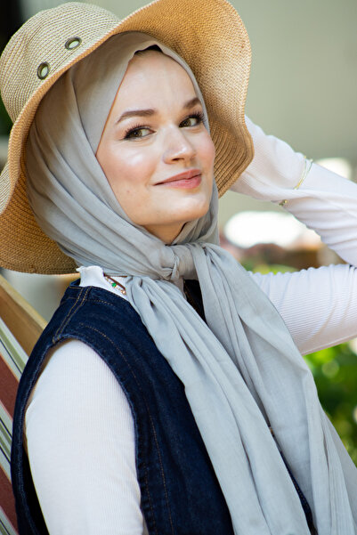 CHALE Pure Pamuk Serisi - Nude - %100 Pamuk Şal