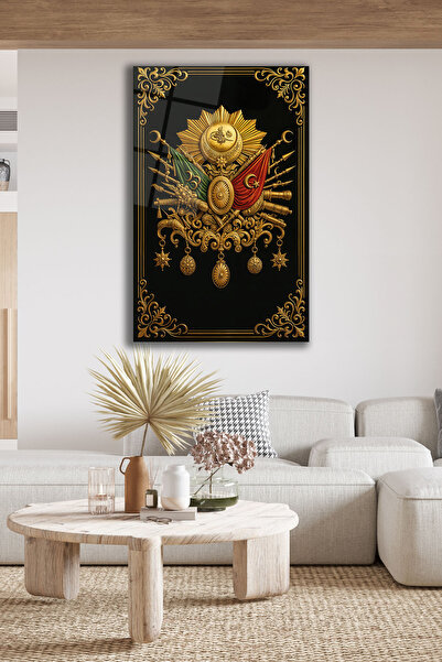 Altat Home Osmanlı Turası Dekoratif Cam Tablo