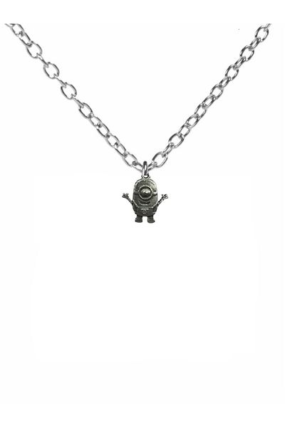 Herşey Nota Fun Minions Figured Necklace with 60 cm Chain |   Animation Themed Unisex Jewelry