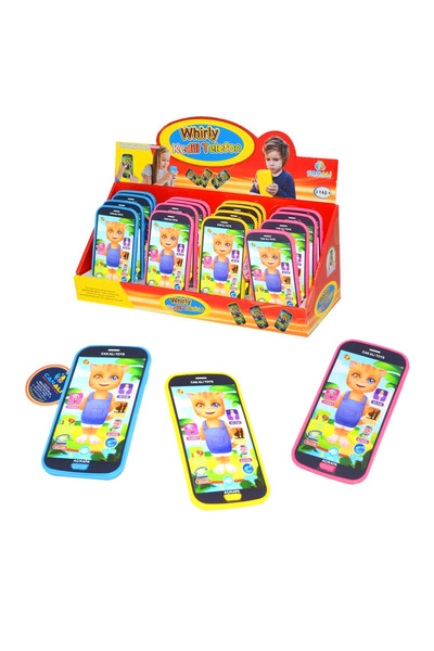 Banadabak ALİ TOYS WHİRLY KEDİLİ TELEFON CNT-628 3 RENK SESLİ PİLLİ 3+(1 ADET...