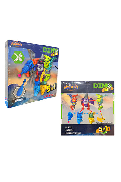 Banadabak لعبة بازل وتجميع دينو 5IN1 YS9910 3+ (السعر لقطعة واحدة)