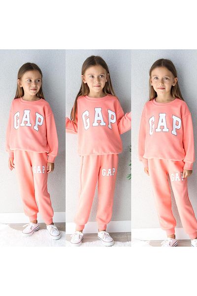Amur Girl Tracksuit Set 2 Yarn Fabric