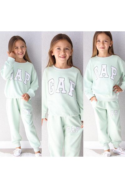 Amur Girl Tracksuit Set 2 Yarn Fabric
