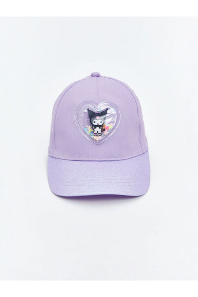 LC Waikiki Lilac Kuromi Printed Girl's Cap Hat