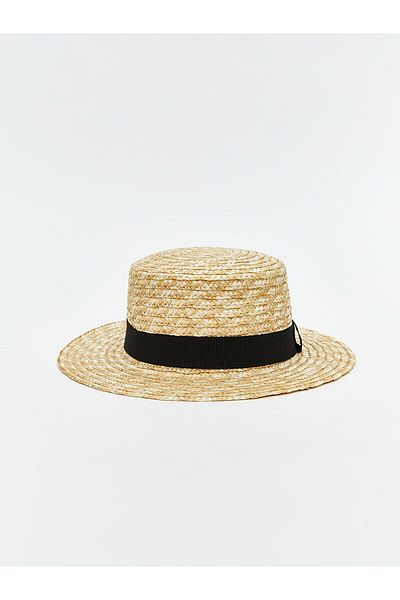 LC Waikiki Women's Straw Fedora Hat