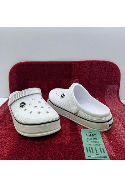 MYSSTORE Papuci ortopedici confortabili din Eva albă