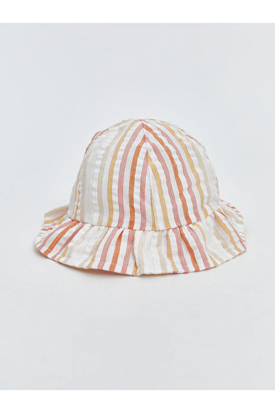 LC Waikiki Καπέλο με κουβά για κοριτσάκι LCW baby Mixed Color Block (S5)