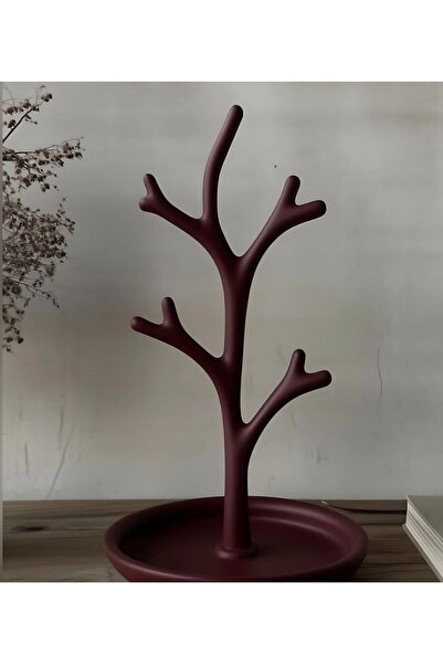 BaBaWoSs Inel cu cataramă pentru bijuterii Figurină de copac uscat Produs dec...