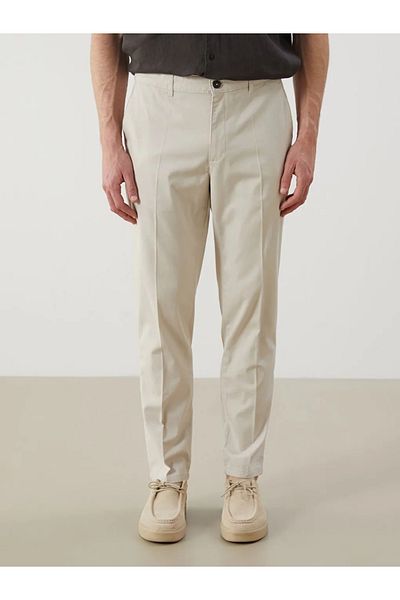 LC Waikiki Southblue Beige Standard Fit Men's Trousers