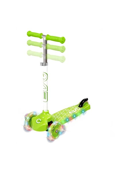 Sunman Evo 3 Wheel Move'n Groove Lighted Green Scooter