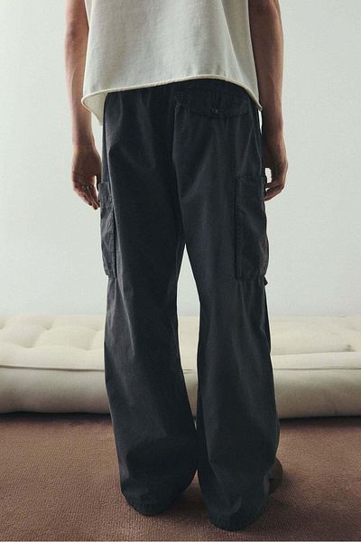 H&M Loose Fit Parachute Trousers