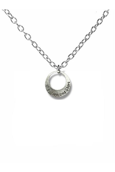 Herşey Nota "Moon of My Life" Written Necklace with 60 cm Chain |   Game of Thrones Themed Romantic Unisex Jewelry