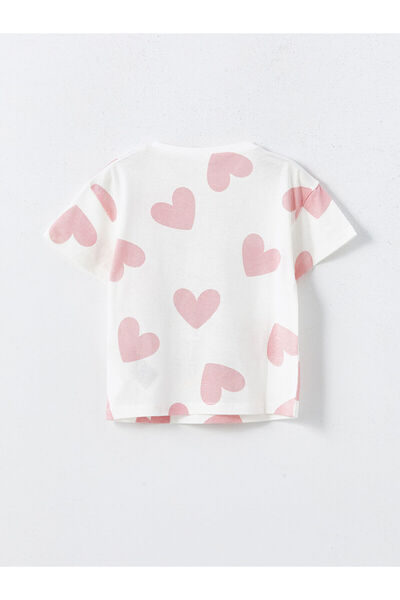 LC Waikiki Dívčí tričko Crew Neck s potiskem Minnie Mouse