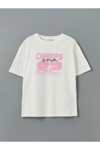 LC Waikiki Crew Neck Girls T-Shirts and Leggings