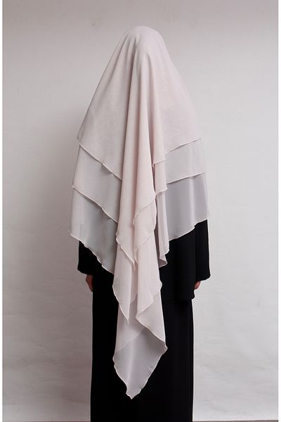 Mihrisina collection 3 Layer Sufle Hijab Khi̇mar Ready Turban Shal Standard Size Practical