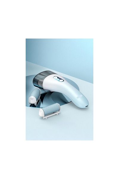 Başkenttekno Waterproof Foot Care File with Led Display Indicator Turbo Mode