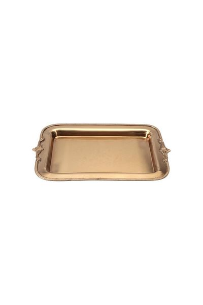 Porland Small Rectangular Tray 33X20Cm Gold