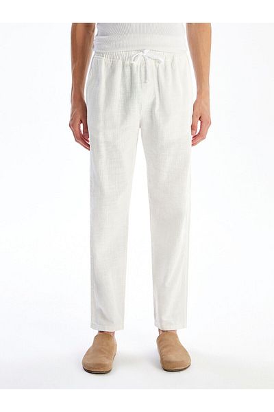 LC Waikiki Ανδρικό παντελόνι Comfortable Fit Linen Look