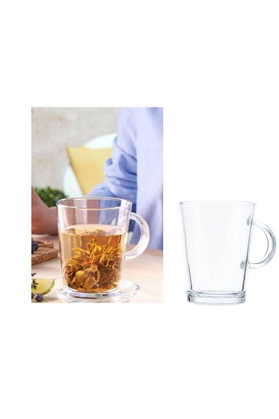 Paşabahçe Pasabahce Glass with Handle, 2 Pieces 385 Cc