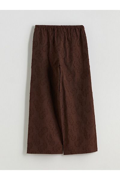 LC Waikiki Pantaloni de damă cu model propriu, cu talie elastică