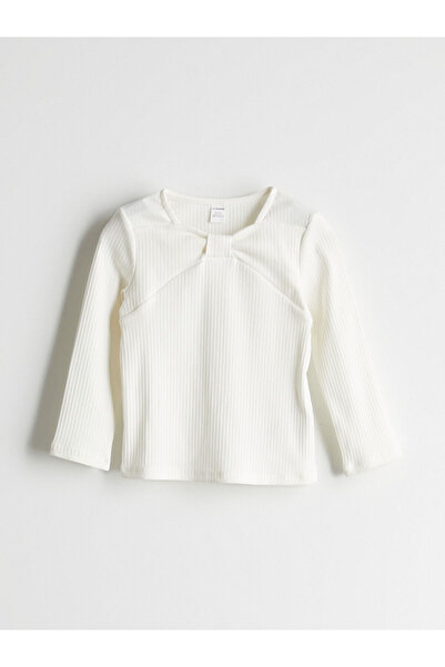 LC Waikiki Tricou de bază pentru fete Özmarka, sezon nou, cu guler tip crewneck