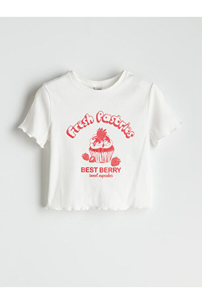 LC Waikiki Özmarka Нова колекция велосипедна яка с принт за момичета