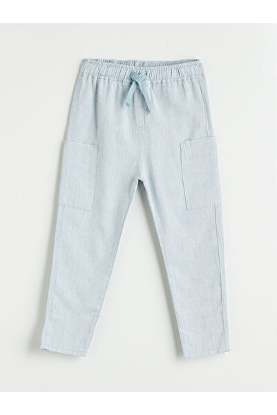 LC Waikiki Pantaloni pentru băieți Özmarka, sezon nou, cu talie elastică, ame...